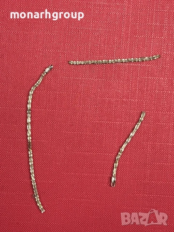 Сребърна гривна /за материал/