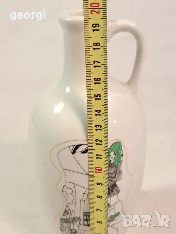 порцеланова бутилка 22/2, снимка 5 - Антикварни и старинни предмети - 49183193