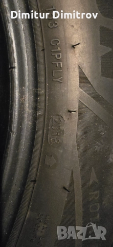 4 зимни гуми 216х65х16, снимка 4 - Гуми и джанти - 52679979