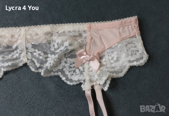 М луксозен колан с жартиери и бяла дантела, снимка 7 - Бельо - 43173578