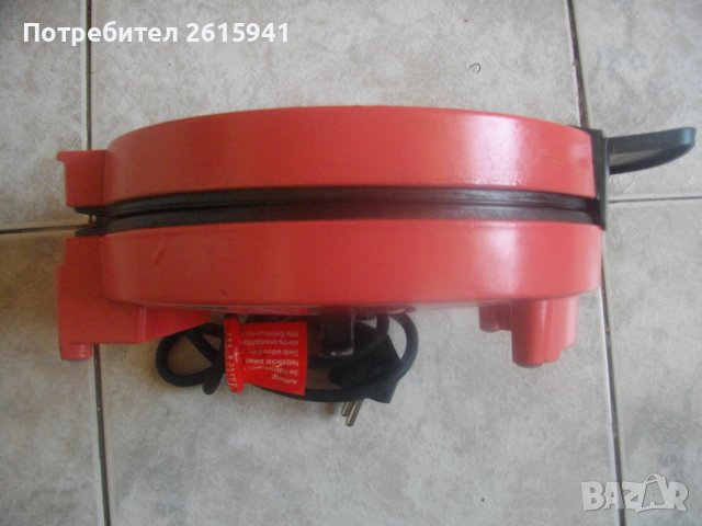 Нов Немски 1200 Вата Гофретник ф200мм-За Гофрети На Фигури Едри Животни-75мм-85мм-Тефлон, снимка 4 - Гофретници - 36867987