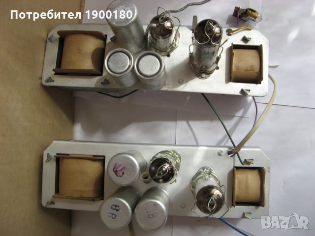 два лампови нискочестотни блока за стерео лампов усилвател, снимка 1 - Ресийвъри, усилватели, смесителни пултове - 25497155