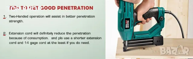 Професионален такер NEU MASTER NTC0040 , снимка 11 - Гедорета - 48778187