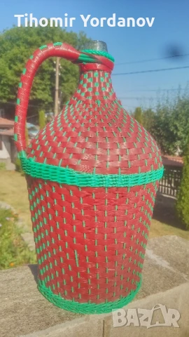 Плетена дамаджана., снимка 14 - Антикварни и старинни предмети - 51320074