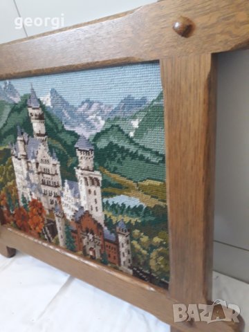 Немски гоблен замъка Нощвайнщойн , снимка 2 - Гоблени - 32374864