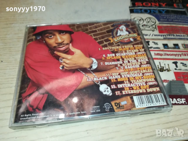 LUDACRIS CD 1607251451, снимка 9 - CD дискове - 51040579