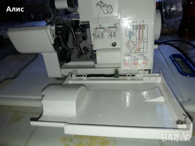 оверлог SINGER, снимка 8 - Шевни машини - 50475642