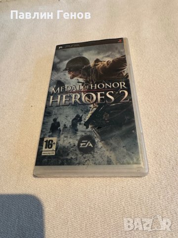 Оригинална Игра за PSP Medal of Honor: Heroes 2 , (Sony PSP), снимка 1 - Игри за PlayStation - 43482384