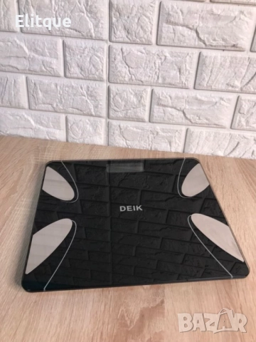 Дигитален цифров кантар с Bluetooth, функция за изчисляване на телесни мазнини и приложение за телеф