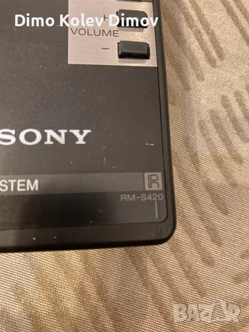 SONY RM S420 Дистанционно, снимка 4 - Аудиосистеми - 50189609