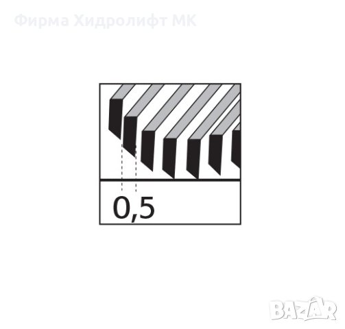 RODCRAFT Жълта четка medium 11мм за отстраняване на ръжда MBX-BU.021, снимка 2 - Аксесоари и консумативи - 43986597