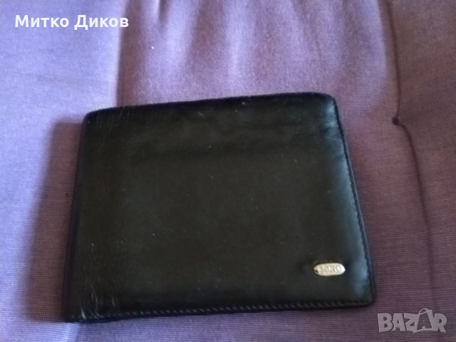 Портфейл Бонд №8 естествена кожа 120х95мм, снимка 4 - Портфейли, портмонета - 27696107
