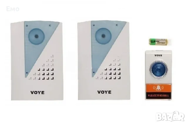 Безжичен звънец, снимка 2 - Други стоки за дома - 48466959