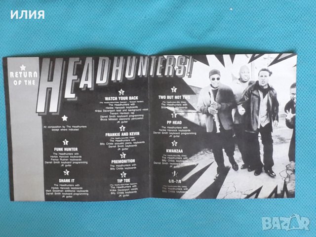 The Headhunters – 1998 - Return Of The Headhunters(Jazz-Rock,Jazz-Funk,Funk), снимка 2 - CD дискове - 43990666