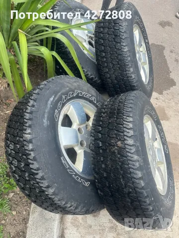 Гуми с джанти за jeep grand Cherokee wj, снимка 3 - Гуми и джанти - 50438003