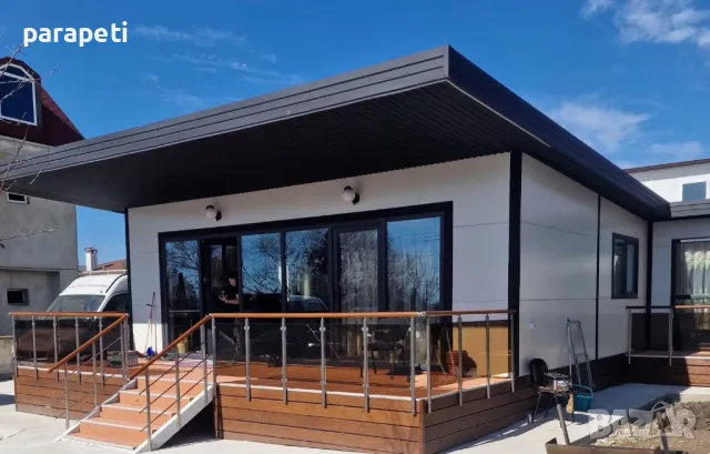 Алуминиеви парапети със стъкло- Топ цени, снимка 2 - Монтажи - 49438992