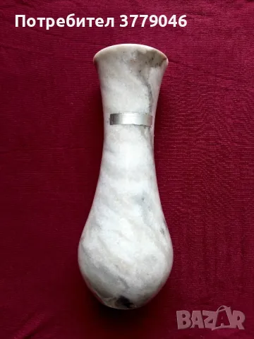 Мраморна ваза с пепелник , снимка 11 - Антикварни и старинни предмети - 49517489