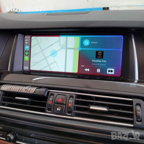 БМВ Безжичен Android Auto BMW F01 F02 F07 F10 F11 F12 F15 F16 F30 E60 E90 E70 X3 X5 X6, снимка 6 - Аксесоари и консумативи - 27341398