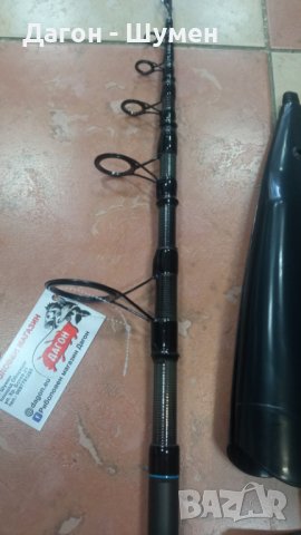 ПРОМО!!! Комплект от 3 броя карбонов телекарп+3 броя макара 7000 с резервна шпула - 330 лв., снимка 3 - Въдици - 43713203