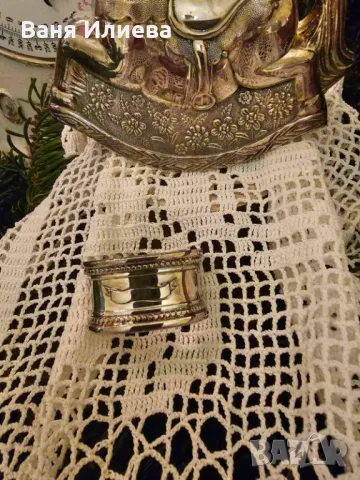 Нов посребрен комплект , снимка 3 - Други - 48714474