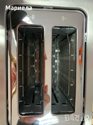 Иноксов Тостер за 2 Филийки / Тостер с Широки Отвори за Печене на Дебел Хляб, снимка 15 - Тостери - 49280497