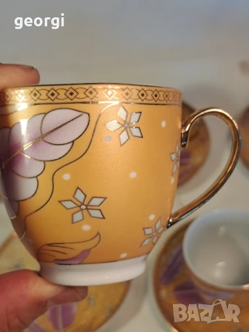 японски сервиз с позлата Yamasen  26/4, снимка 3 - Сервизи - 50819390