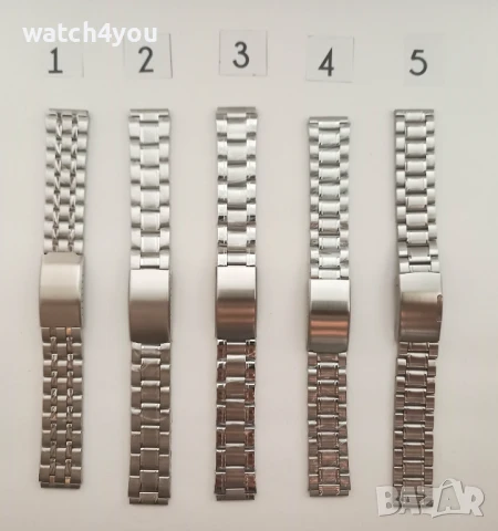 НОВА СТОМАНЕНА ВЕРИЖКА ЗА ЧАСОВНИК СЪС ЗАОБЛЕНИ КРАИЩА. ВЕРИЖКА С ИЗВИТИ НАКРАЙНИЦИ, снимка 7 - Други - 46067936