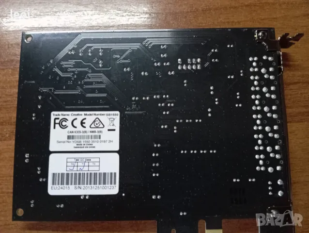 Звукова карта Creative PCI-E, снимка 4 - Други - 50235566