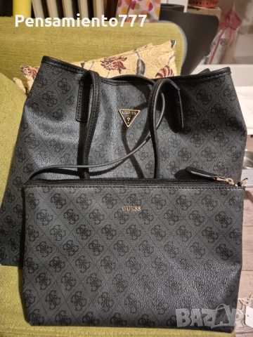 Продавам страхотна чанта на Guess 2 в 1, снимка 7 - Чанти - 51946932