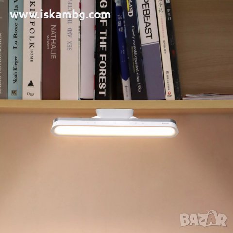 Настолна лампа за зареждане с магнитно плавно затъмняване Baseus - КОД 3736, снимка 11 - Настолни лампи - 37731878