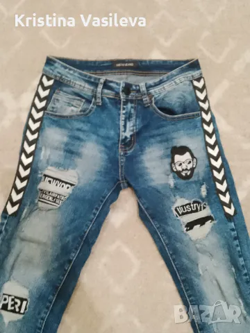 Мъжки дънки slim fit., снимка 3 - Дънки - 49509336