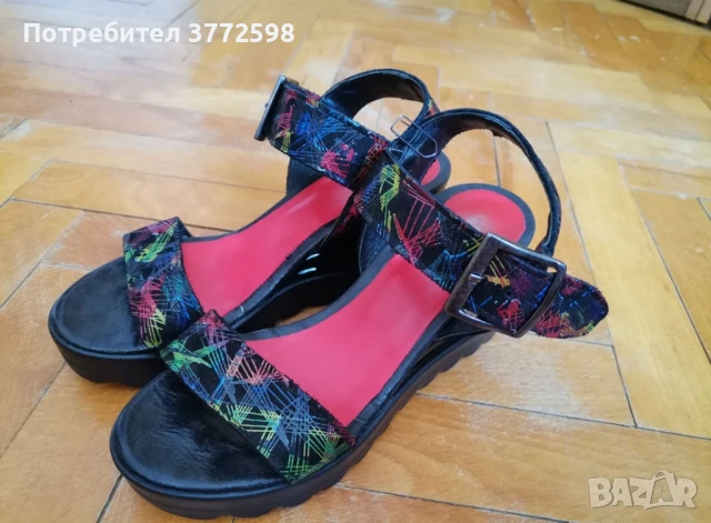 Дамски кожени сандали Gabina N 36 , снимка 5 - Сандали - 51179231