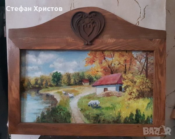 авторски картини с рамки, снимка 4 - Картини - 35363305