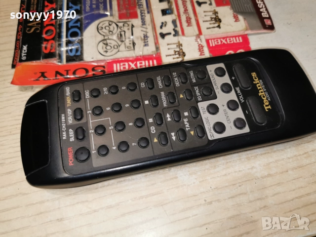 TECHNICS RAK-CH219WH AUDIO REMOTE-ВНОС SWISS 1512251857, снимка 8 - Ресийвъри, усилватели, смесителни пултове - 52805017