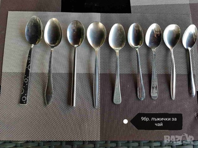 Чаени и кафени лъжички, снимка 3 - Прибори за хранене, готвене и сервиране - 28822327