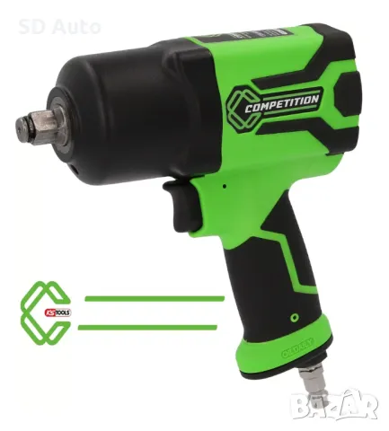 Професионален Пневматичен Гайковерт KS TOOLS COMPETITION 1600NM, снимка 2 - Аксесоари и консумативи - 48361892