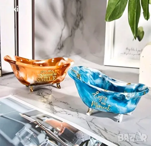 3D Вана корито силиконов молд форма смола гипс поставка сапун сапунерка купа купичка свещник свещ, снимка 7 - Форми - 49070119