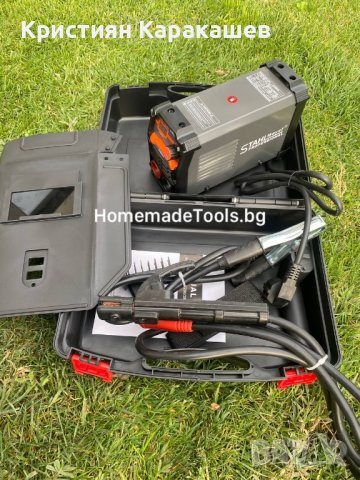 Професионален инверторен електрожен STAHLMAYER 350А с дисплей в куфар, снимка 2 - Други инструменти - 42931933