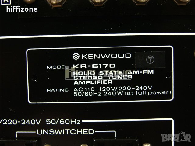 РЕСИВЪР  Kenwood kr-6170 , снимка 12 - Ресийвъри, усилватели, смесителни пултове - 33504053