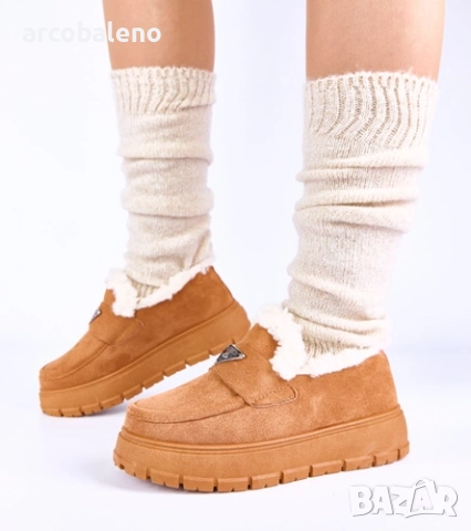 Дамски мокасини на платформа с подплата от Kirby, 5цвята , снимка 16 - Дамски ежедневни обувки - 52862344