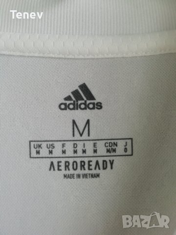 Adidas Aeroready оригинална фланелка мъжка тениска размер М, снимка 3 - Тениски - 36678889