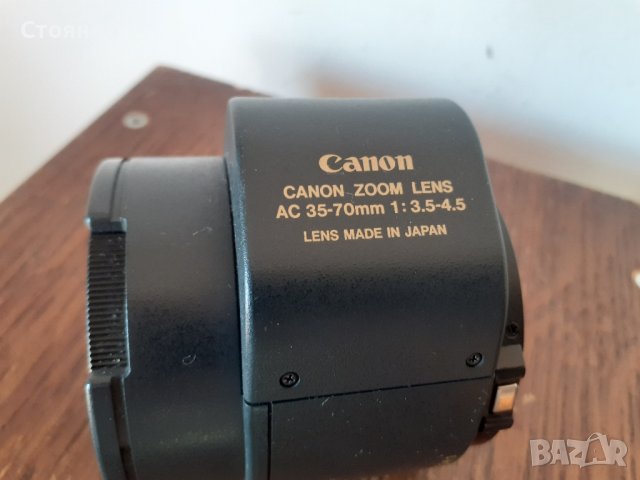 Обектив Canon AC35-70mm f/3.5-4.5 Japan, снимка 2 - Обективи и филтри - 44114390