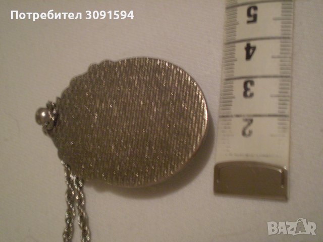 Медальон с висулка  икона под стъкло ДЕВА МАРИЯ Мадона, снимка 7 - Антикварни и старинни предмети - 37850032