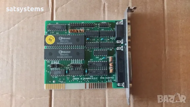 Costronic RTA-03H Multi Controller 8-bit ISA COM Print Card