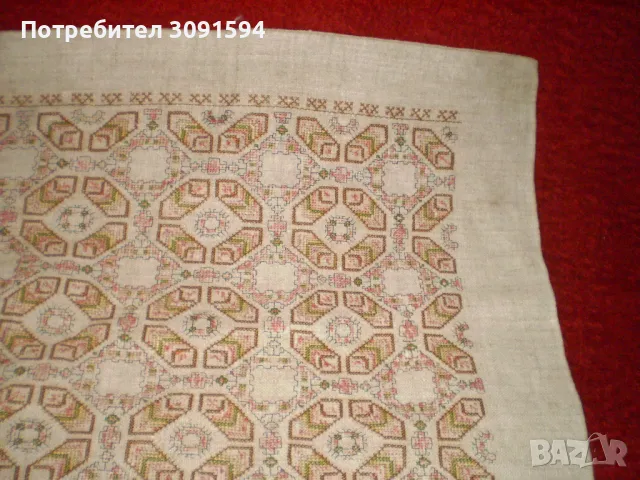 Винтидж ръчно изработена възглавница Българска ръчна бродерия, снимка 4 - Други ценни предмети - 48681596