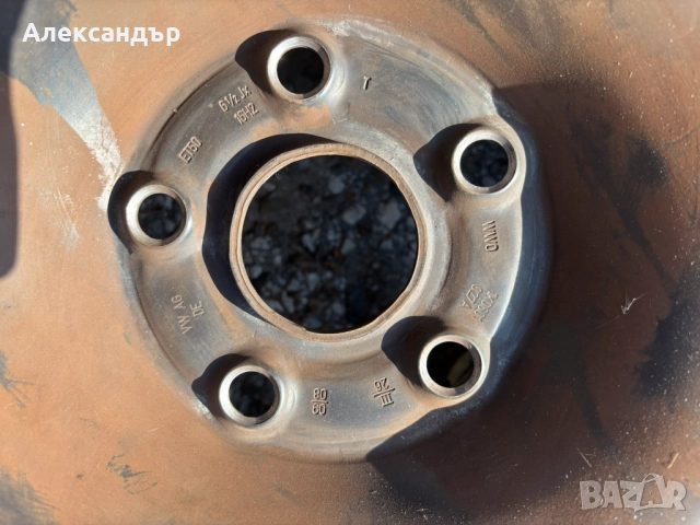 Железни джанти за Фолксваген/Ауди/Шкода/Сеат - R16, снимка 6 - Гуми и джанти - 52287298