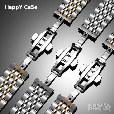 SEVEN SOLID Каишка за смарт часовник Huawei Watch/Samsung/Apple/Xiaomi/Garmin/Amazfit/Casio/Honor, снимка 3 - Каишки за часовници - 47907560