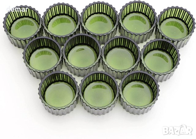Свещници Vohocandle Green Tea Light 12 бр., 5 cm x 3,5 cm, снимка 8 - Декорация за дома - 43032450