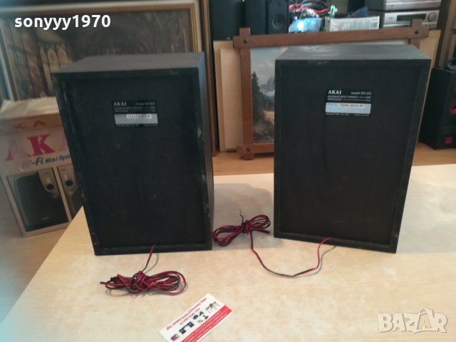 akai тонколони с оригинален кашон 0104210849, снимка 12 - Тонколони - 32380340