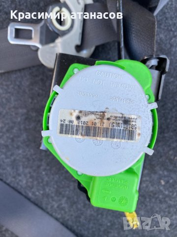 Предпазен колан преден десен за Тойота Аурис.73210-02221, снимка 4 - Части - 44044409